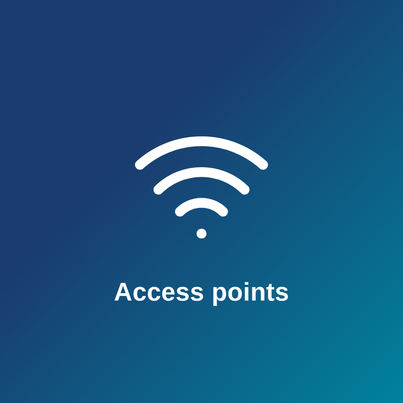 Access points (voorlopige afbeelding)