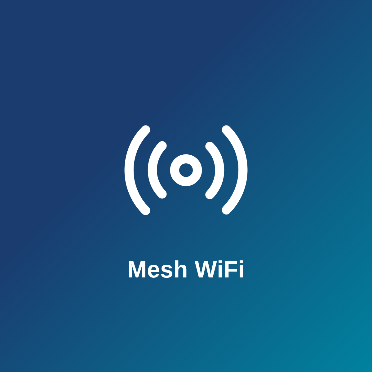 Mesh WiFi (voorlopige afbeelding)