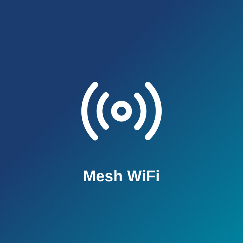 Mesh WiFi (voorlopige afbeelding)